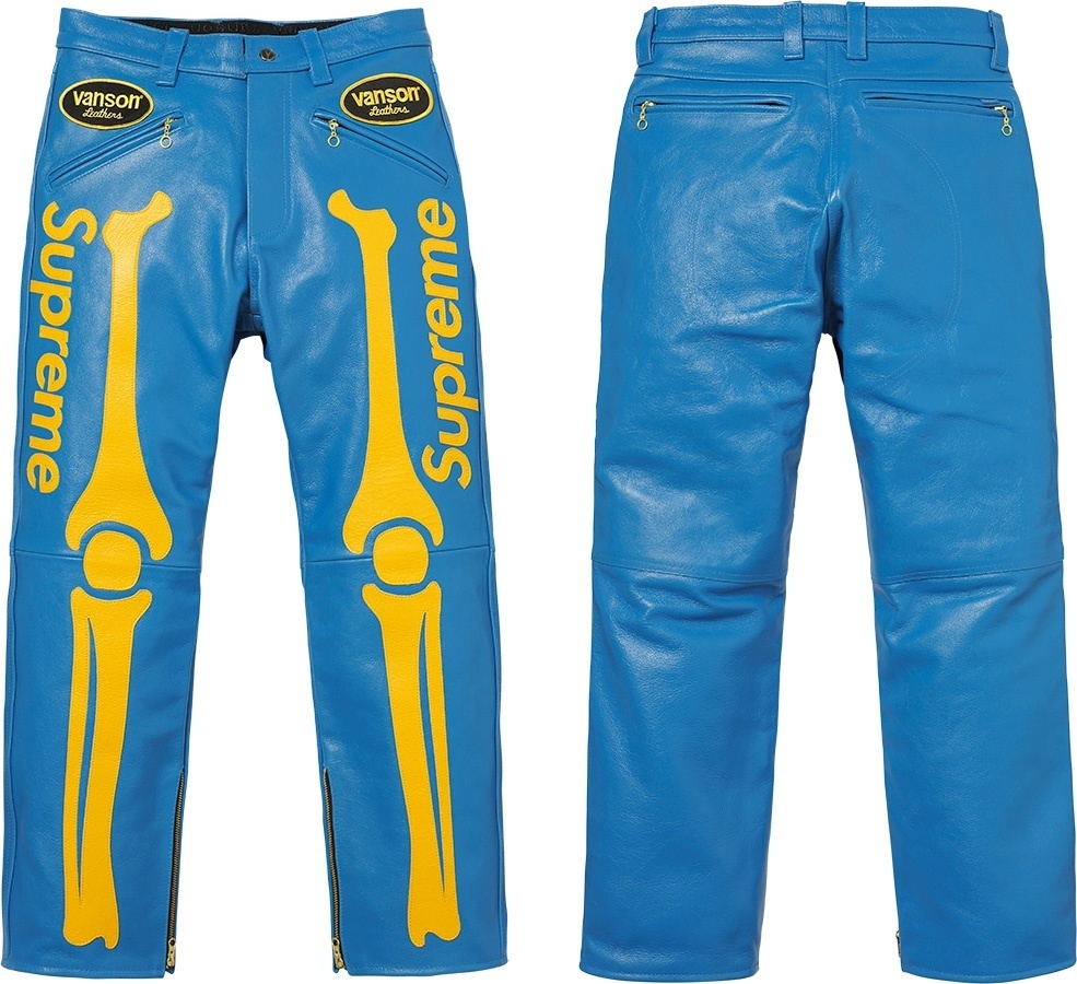 Supreme®/Vanson® Leather Bones Pant